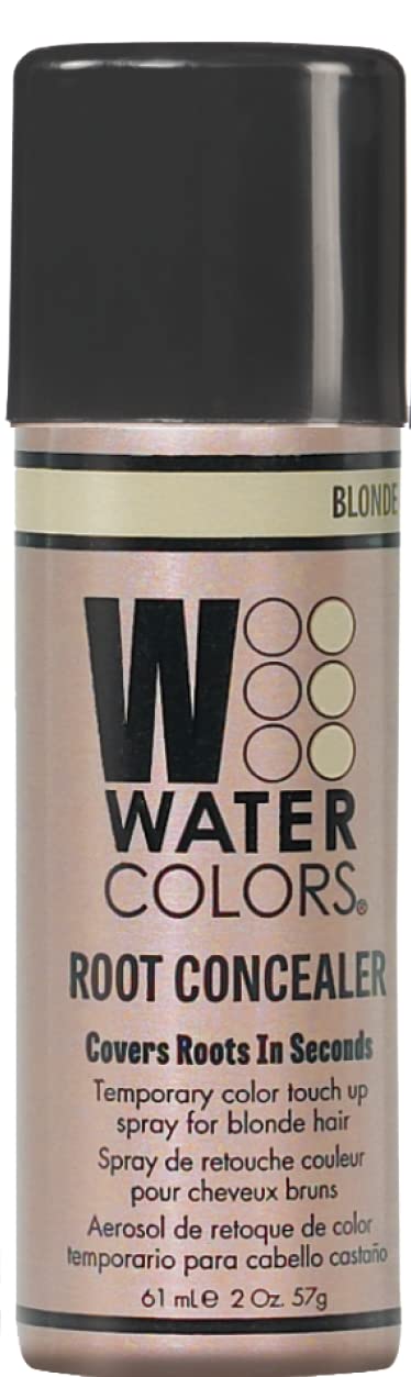 Watercolors Root Concealer Touch Up Texture & Volume Spray, Covers Gray Roots & Regrowth - Blonde 2 oz