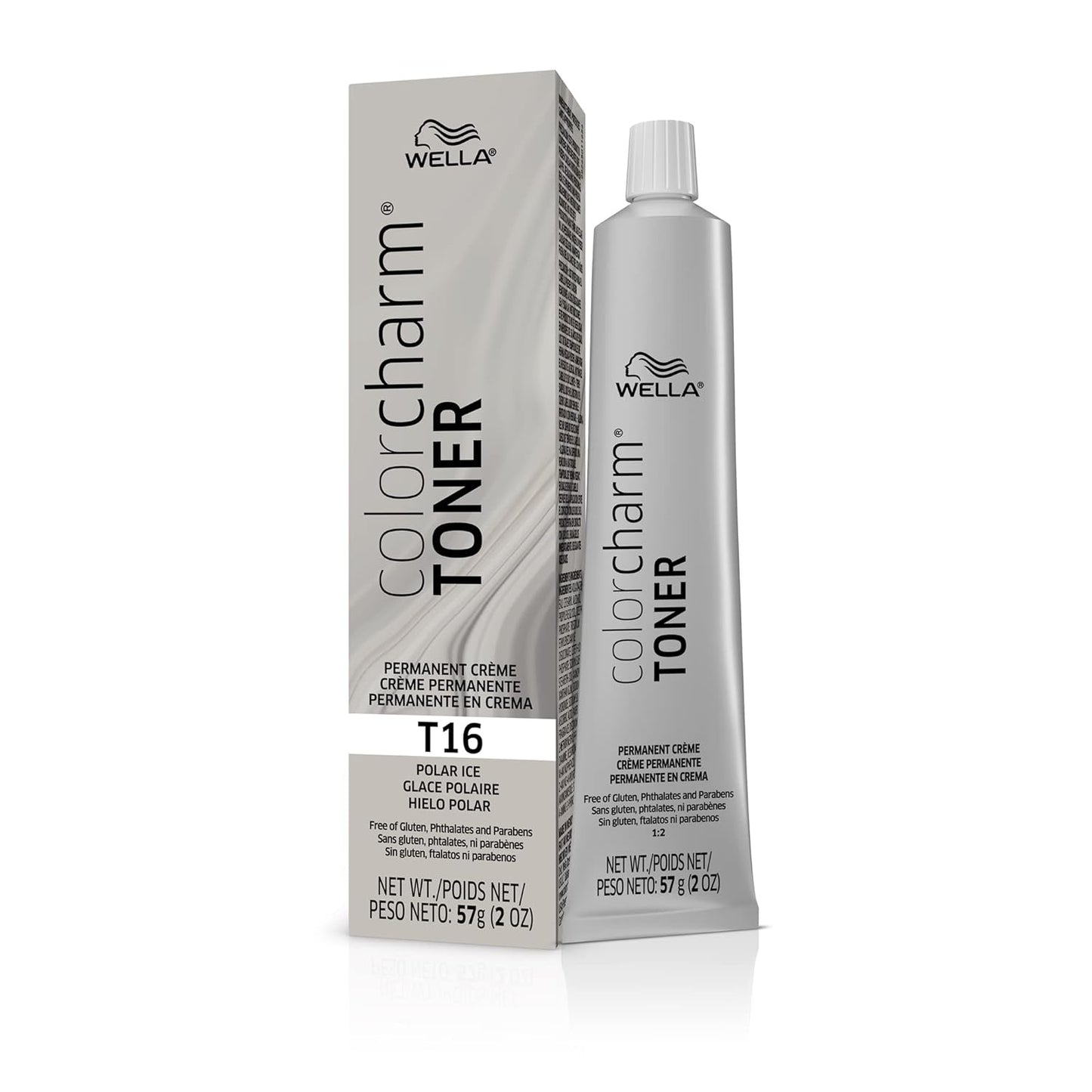 WELLA colorcharm Permanent Crème Toner, Free of Animal-Derivied Ingredients, Parabens Free, Gluten Free