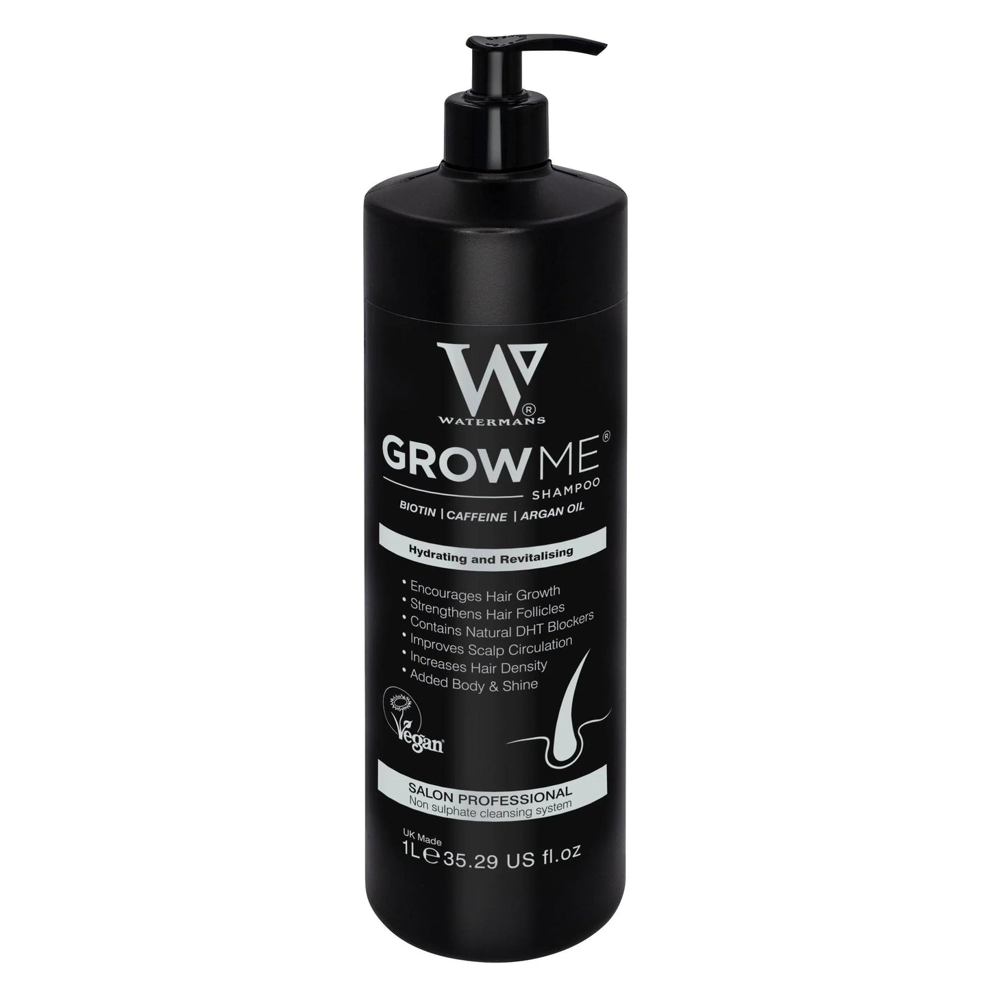 Grow Me Shampoo 1ltr (Salon size) For all the Family