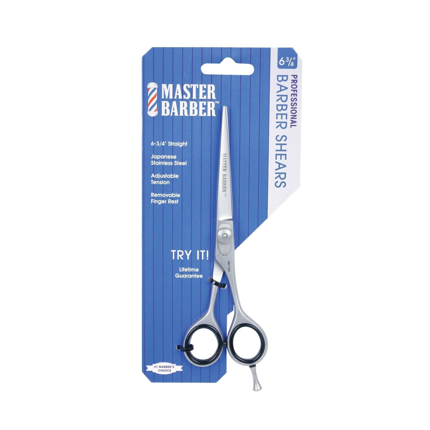 Hair Shears, Clippers & Scisso Master Barber Shears / 6.75"