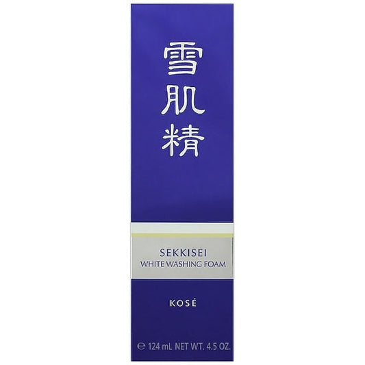 Kose Sekkisei White Washing Foam 130g - Whitening Facial Cleansing Foam From Japan