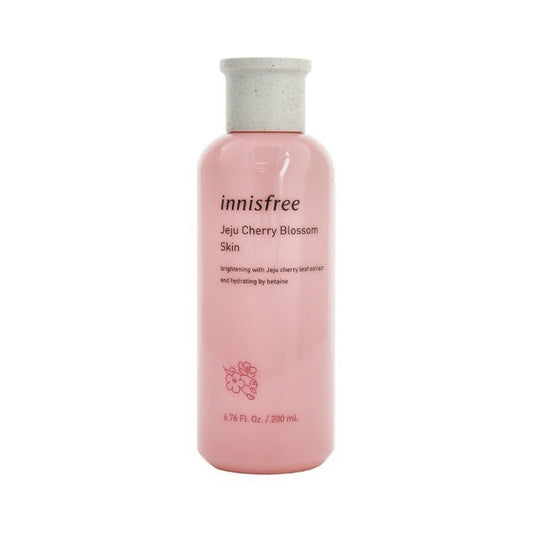 Innisfree Jeju Cherry Blossom Skin Toner 200ml - Brightening Toner - Best Innisfree Products