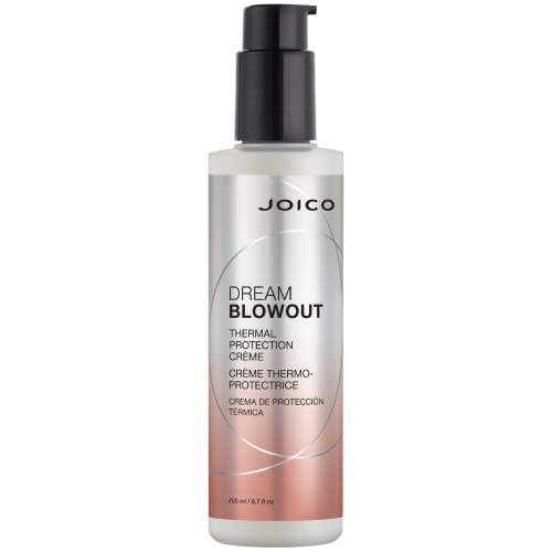 Joico Dream Blowout Thermal Protection Crème | For Most Hair Types | Thermal Heat Protection | Control Frizz & Static | Faster Drying Time | Humidity Protection | Reduce Breakage | 6.7 Fl Oz