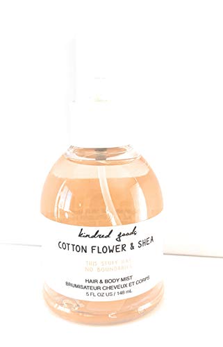 Kindred Goods Cotton Flower & Shea Hair & Body Mist Spray 5 Fl Oz