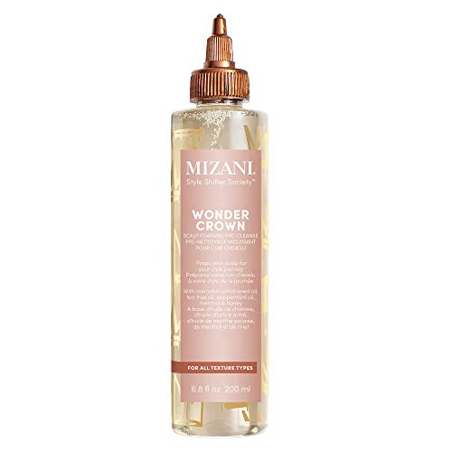 Mizani Wonder Crown Scalp Cleanser | Dry Scalp and Dandruff Treatment | Helps Stimulate Hair Growth | With Tea Tree and Peppermint Oil | For Dry Itchy Scalps | 6.8 fl oz