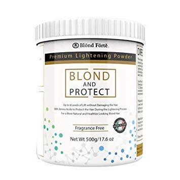 1.1 Pound Tub 8+ Level Bleaching Powder/Lightener with Amino Acids Made in Italy