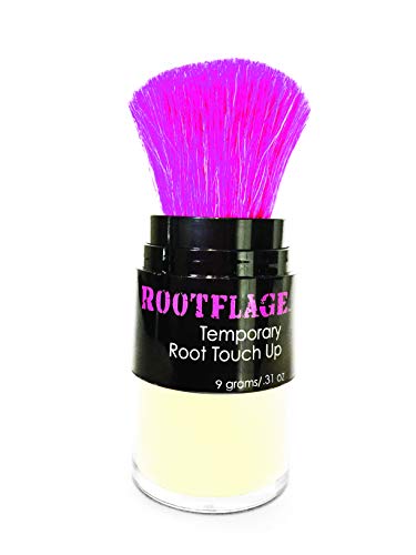 Rootflage Instant Blonde Root Touch Up Hair Powder - Temporary Hair Color, Root Concealer, Thinning Hair Powder and Concealer -Choose from 25 Colors (02 Light Blonde)