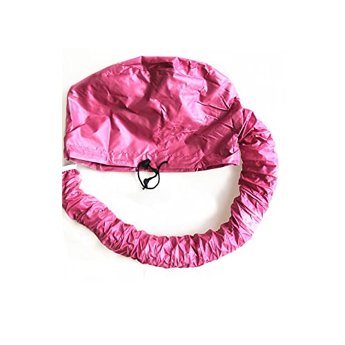 Safety Hair Dryer Cap Portable Soft Drying Salon Baking Oil Hat for Hand Held Hair Dryer Attachment Home (Pink)