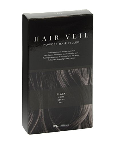 FHI Heat Hair Veil Powder Hair Filler, Black