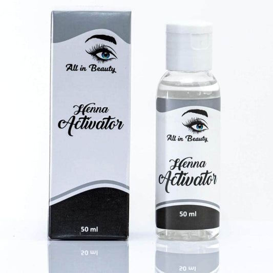 Henna Brow Hair Tint Activator, Brightens the Henna Color, Enhances Color Intensity, Color Enhancer, 50 Ml