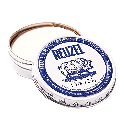 REUZEL Clay Matte Pomade, 1.3 Oz