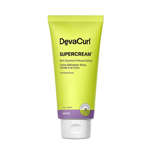 DevaCurl SuperCream Rich Coconut-Infused Definer, 3 fl. Oz