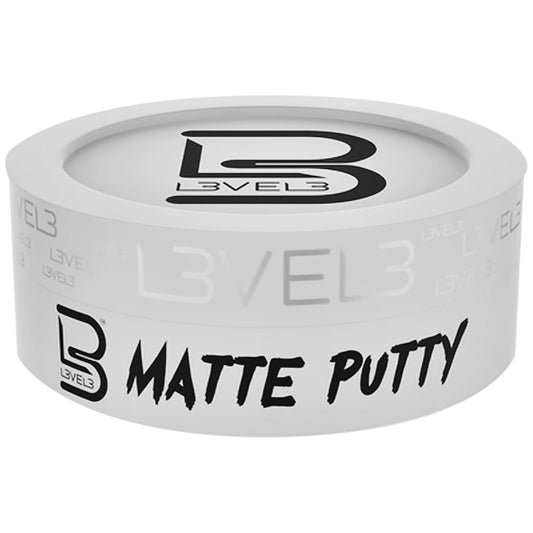 L3 Level 3 Matte Putty - Grooming Hair Product for Women and Men - Hair Texturizing Putty with Matte Finish - Easy to Style