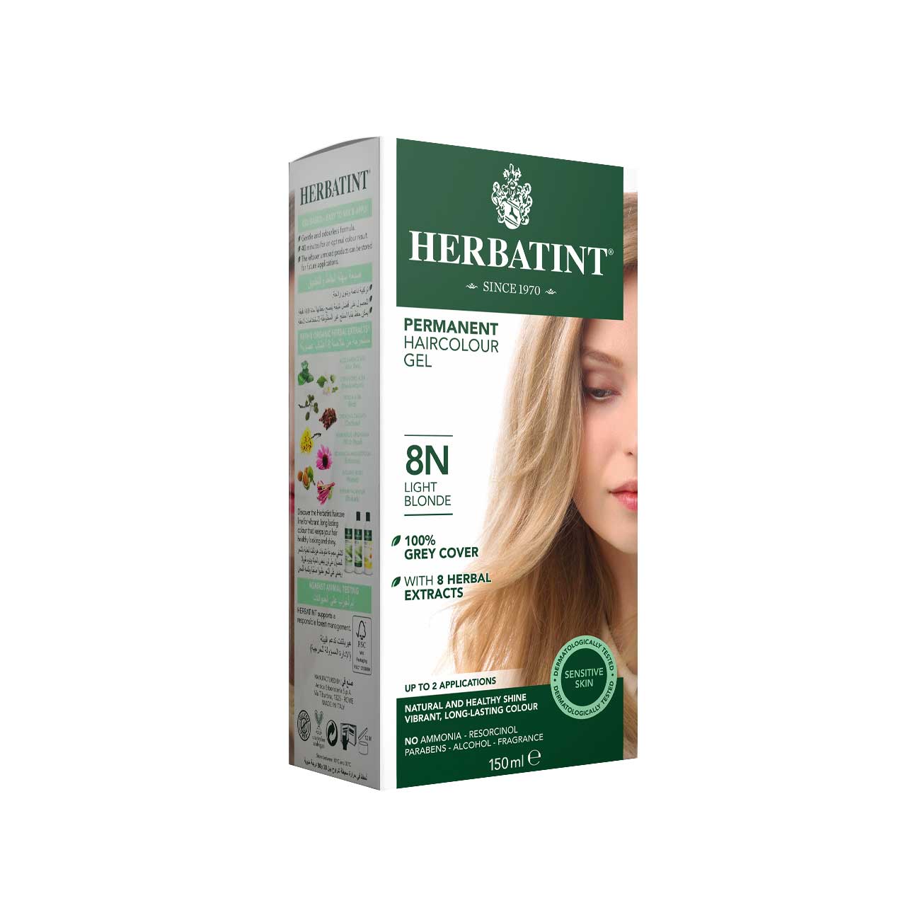 Herbatint Permanent Herbal Hair Color Gel
