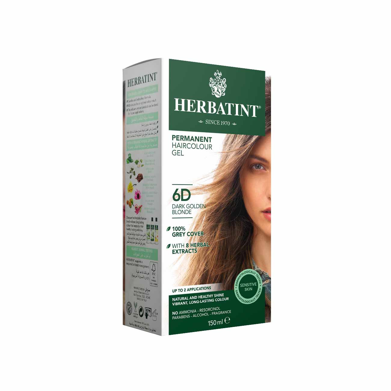 Herbatint Permanent Herbal Hair Color Gel