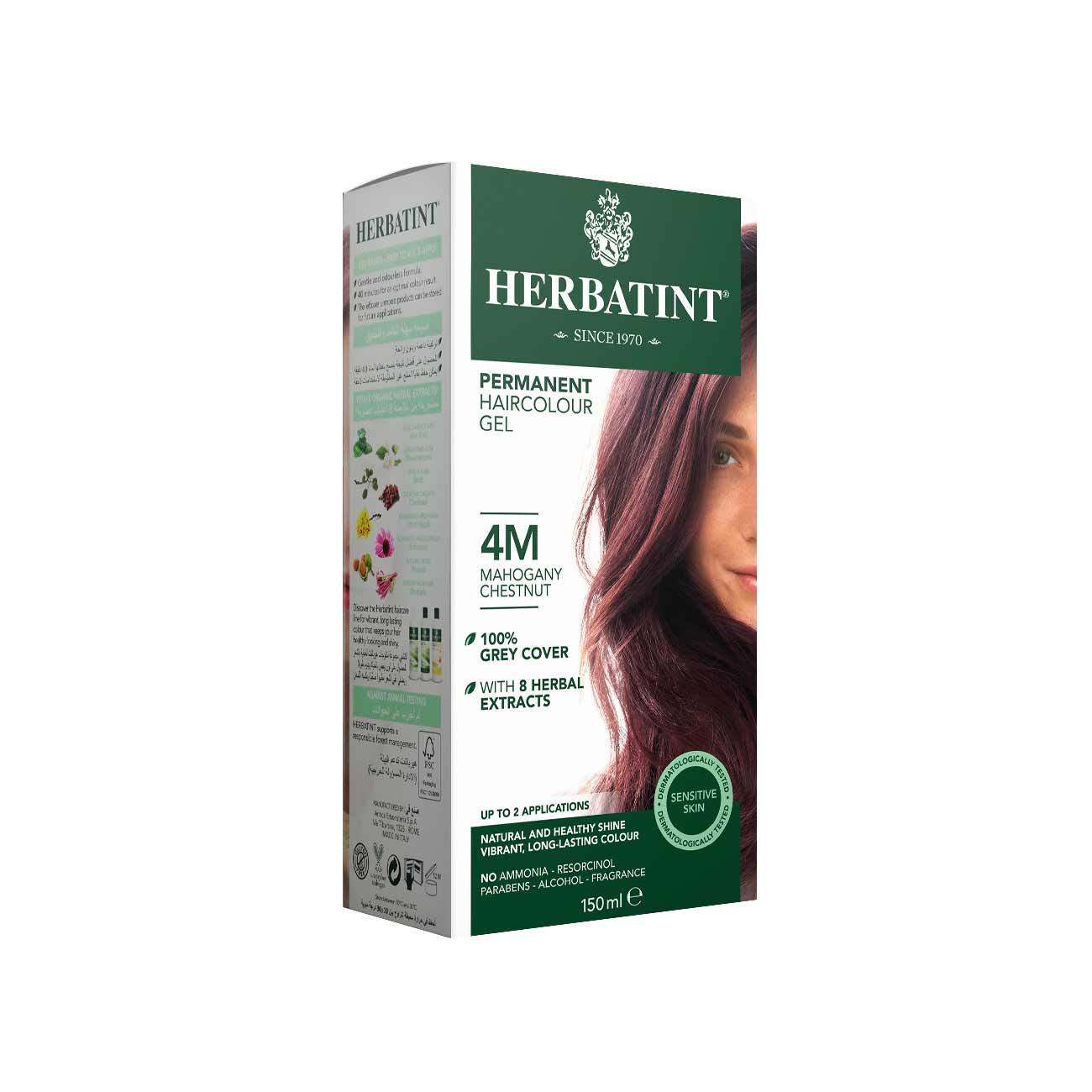 Herbatint Permanent Herbal Hair Color Gel