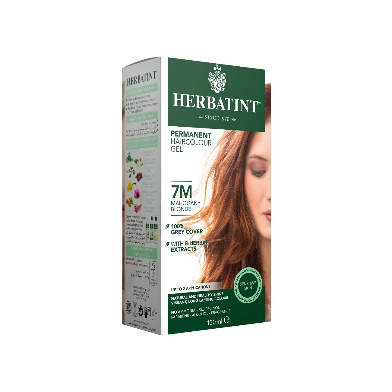 Herbatint Permanent Herbal Hair Color Gel