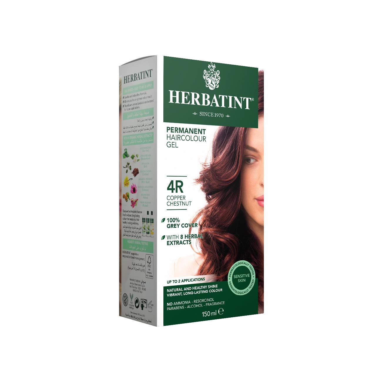 Herbatint Permanent Herbal Hair Color Gel