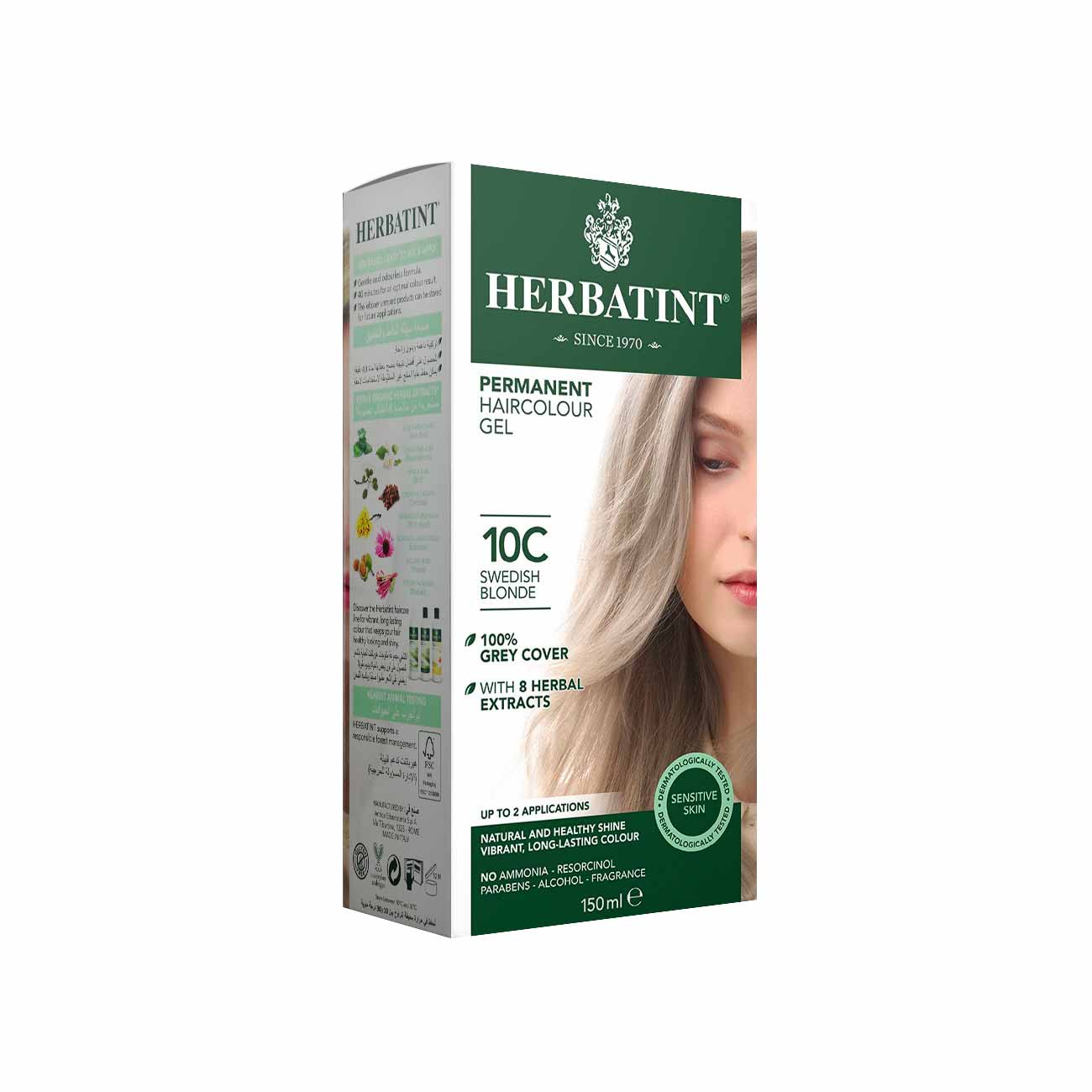 Herbatint Permanent Herbal Hair Color Gel