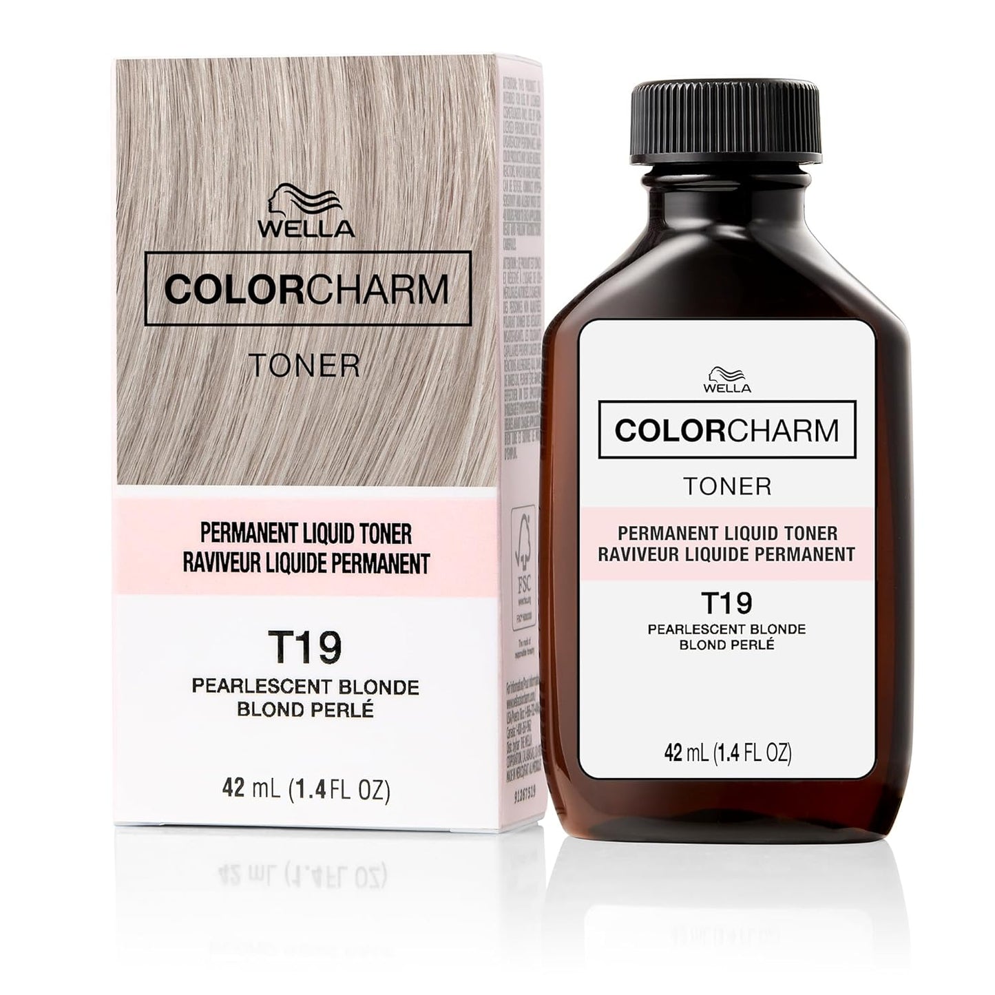 WELLA colorcharm Permanent Liquid Toners, Neutralize Brass, Free of Parabens, Vegan Formula