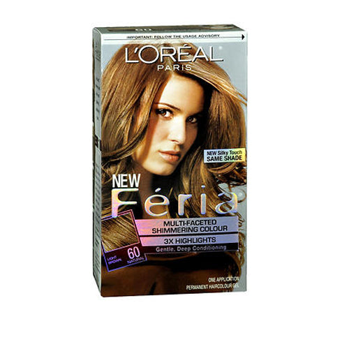 L'oreal, L'Oreal Feria Permanent Haircolour, Crystal Brown 1 each