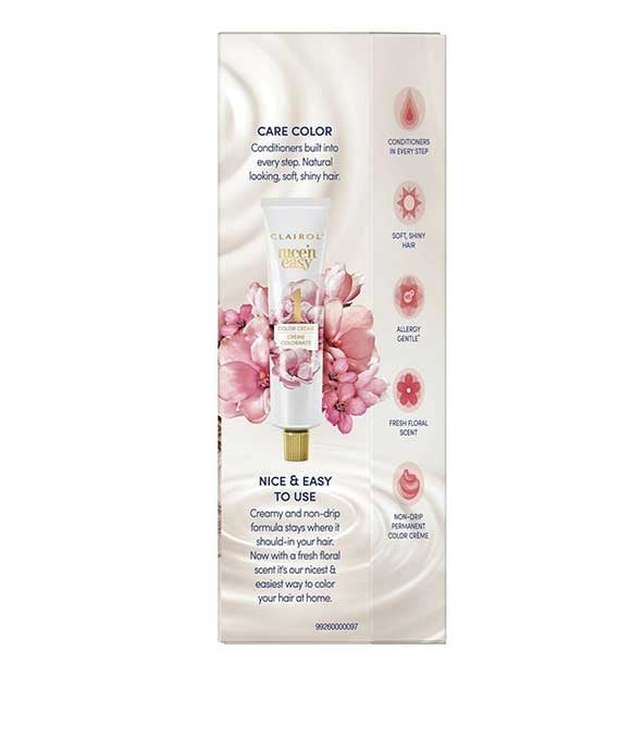 Nice N Easy Permanent Hair Color 2BG Burgundy Black