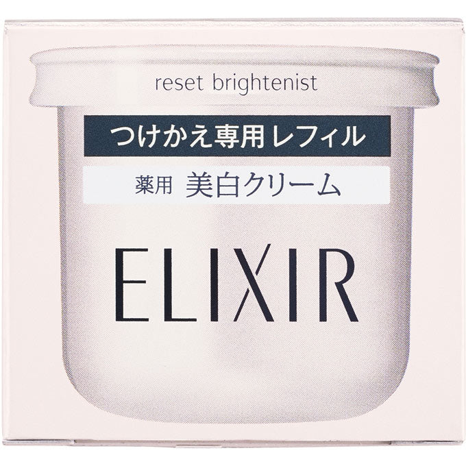 Shiseido Elixir Reset Brightenist Whitening Cream 40g [refill] - Japanese Night Cream