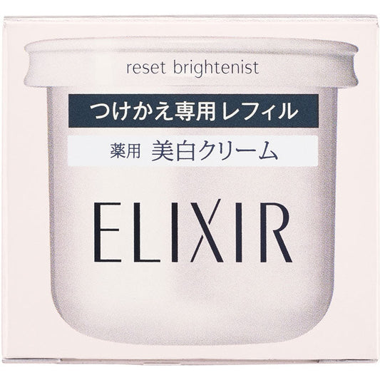 Shiseido Elixir Reset Brightenist Whitening Cream 40g [refill] - Japanese Night Cream