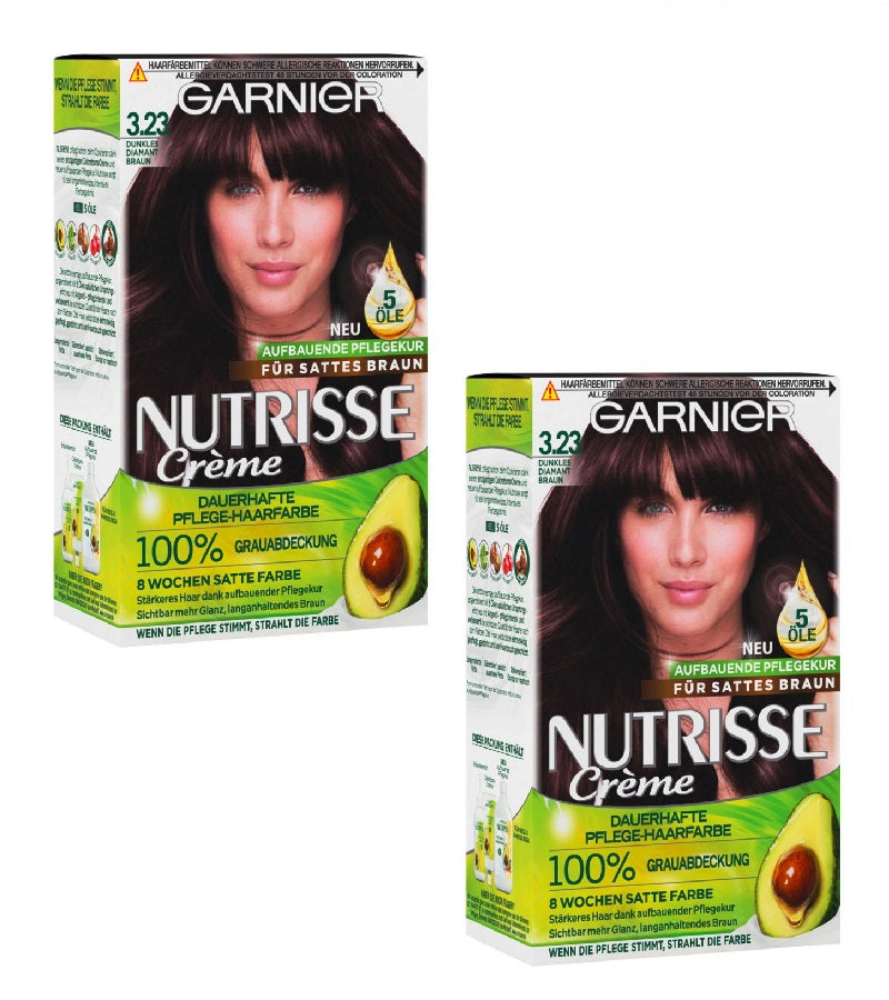 2xPack GARNIER Nutrisse Cream Permanent Hair Care - 25 Varieties