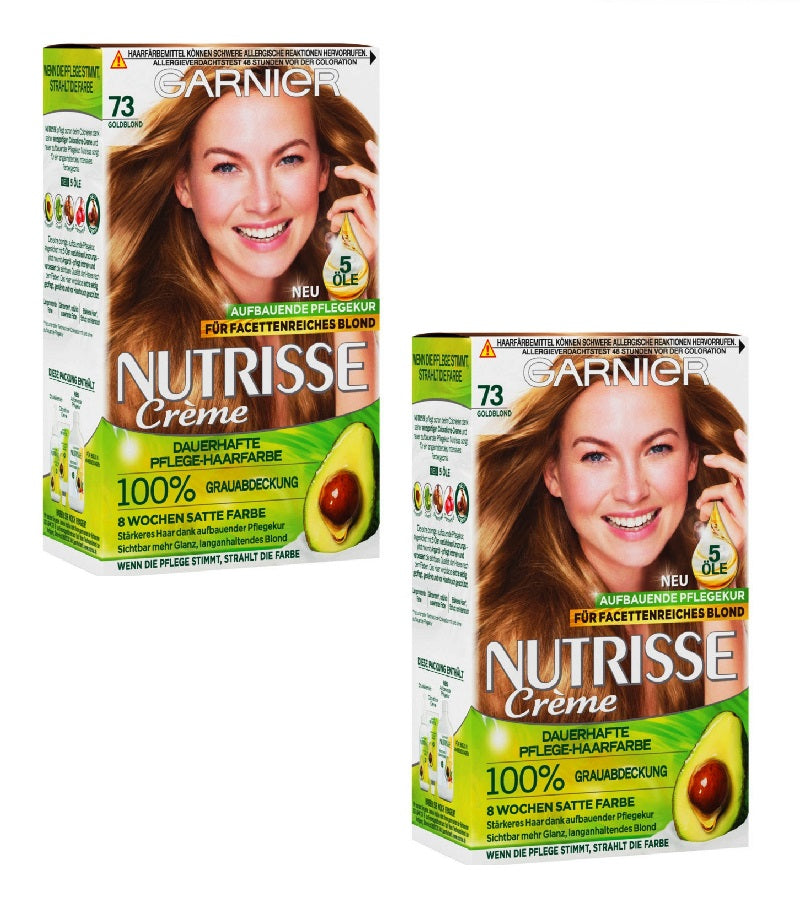 2xPack GARNIER Nutrisse Cream Permanent Hair Care - 25 Varieties