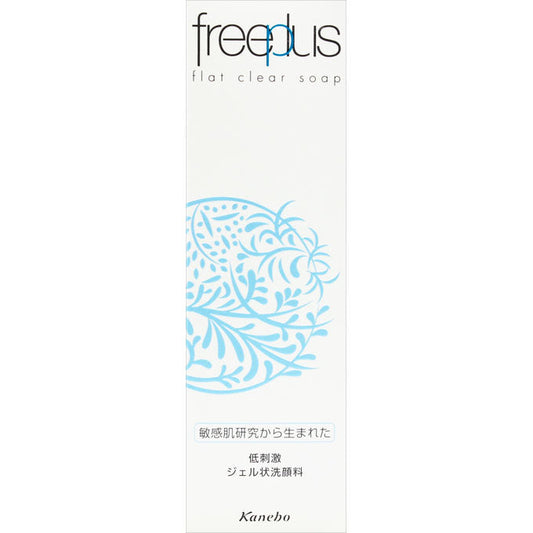 Kanebo Freeplus Flat Clear Soap (Gel Type) 100ml - Japanese Facial Cleansing Gel