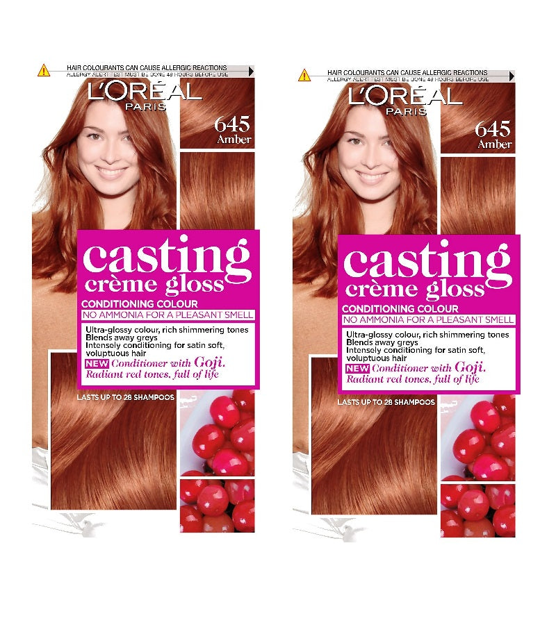 2xPack L'Oréal Paris Casting Crème Gloss Hair Color - 22 Varieties (513-8304)