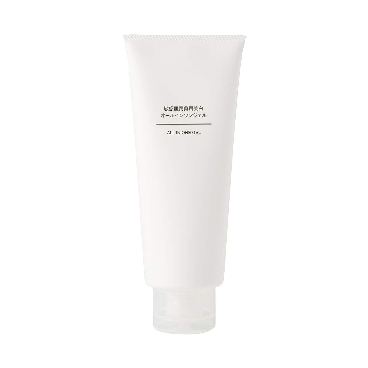 Muji Medicated Whitening All-In-One Gel For Sensitive Skin Large Capacity 200g - Moisturizing Gel