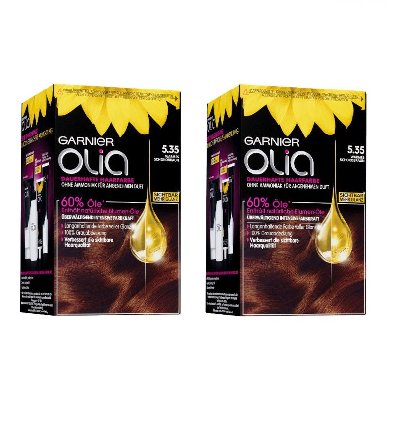 2xPack GARNIER OLIA Permenant Hair Colors - 24 Varities