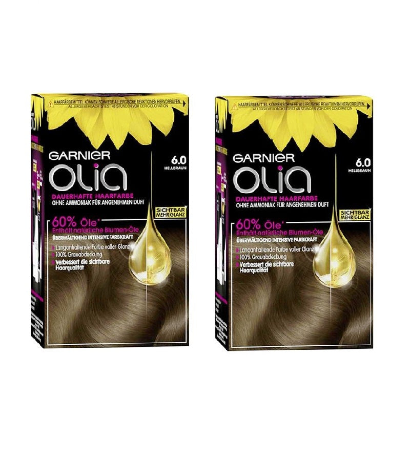 2xPack GARNIER OLIA Permenant Hair Colors - 24 Varities