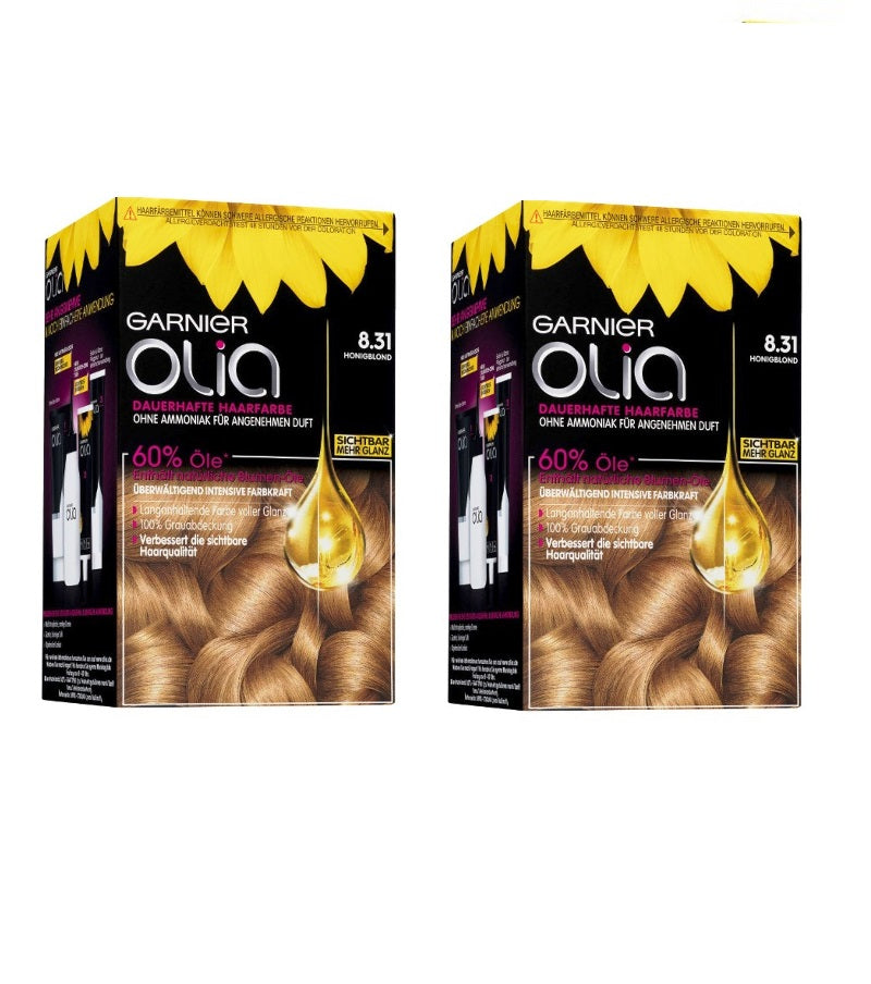 2xPack GARNIER OLIA Permenant Hair Colors - 24 Varities