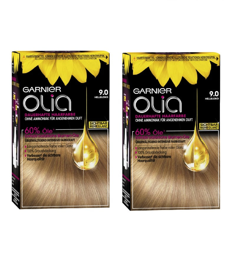 2xPack GARNIER OLIA Permenant Hair Colors - 24 Varities