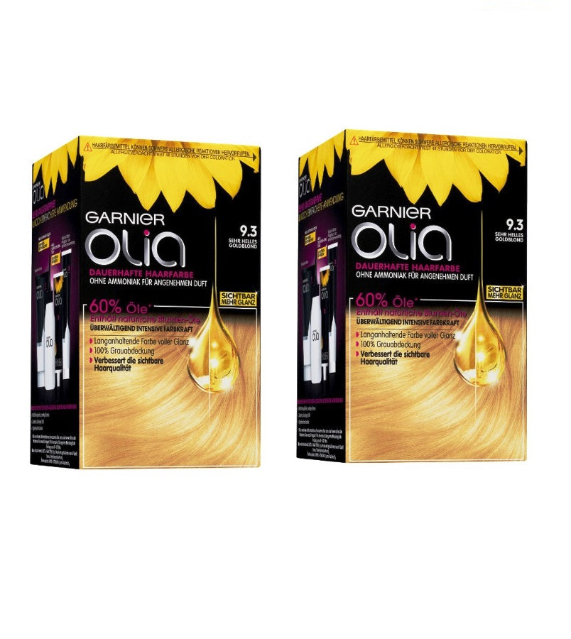 2xPack GARNIER OLIA Permenant Hair Colors - 24 Varities