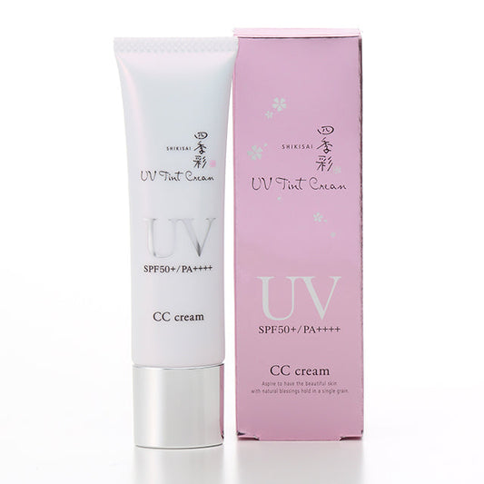 Shikisai UV Tint Cream SPF50 + / PA ++++  - Japanese Cc Cream And Sunscreen
