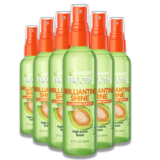 Garnier Fructis - Style Brilliantine Shine Glossing Spray - 3 oz - 6 Pack