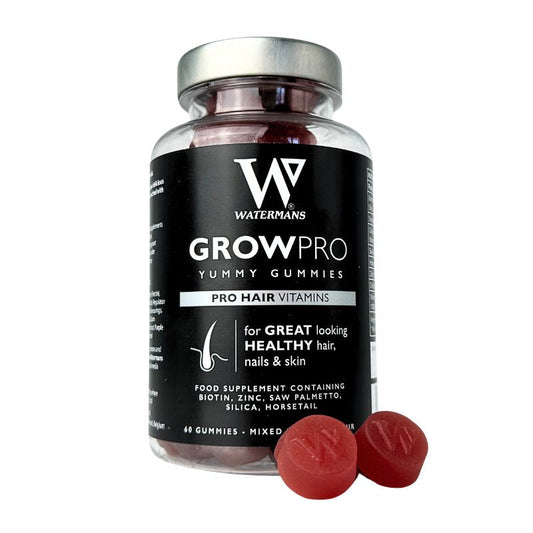 GrowPro Yummy Gummies Hair Vitamins, Skin & Nails