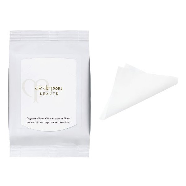 Shiseido Cle De Peau Beaute Eye And Lip Makeup Remover Towelettes 50 Sheets