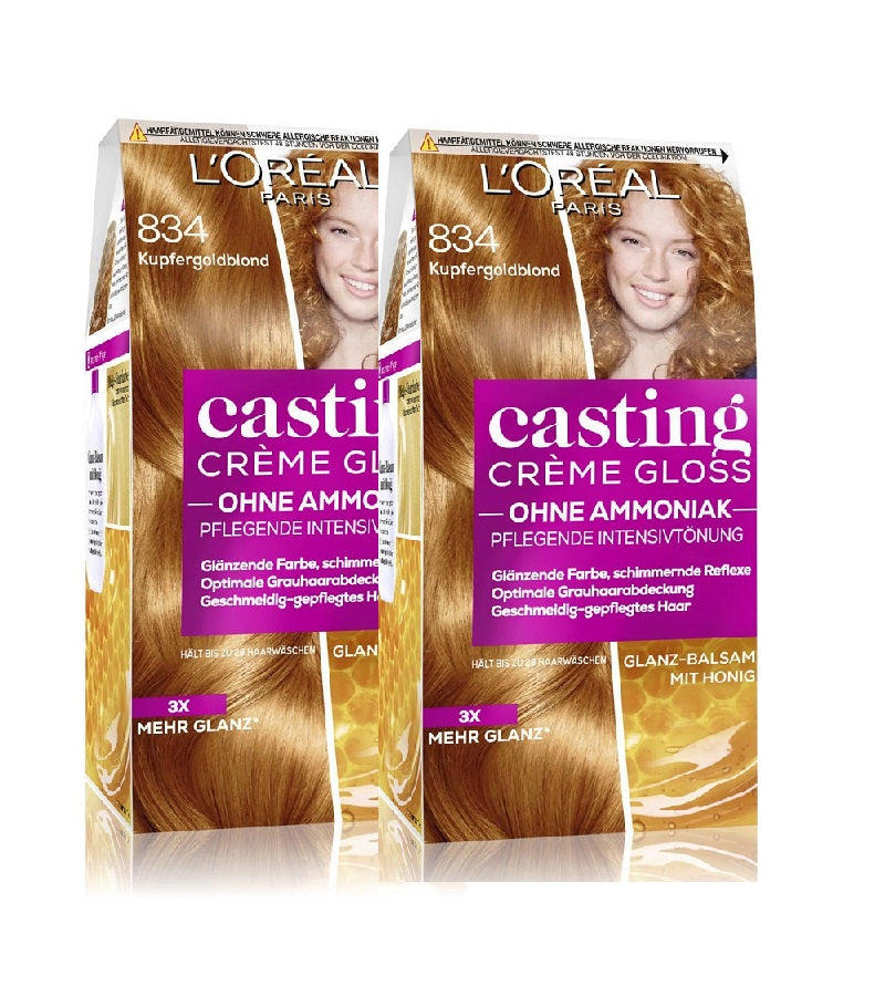 2xPack L'Oréal Paris Casting Crème Gloss Hair Color - 22 Varieties (513-8304)