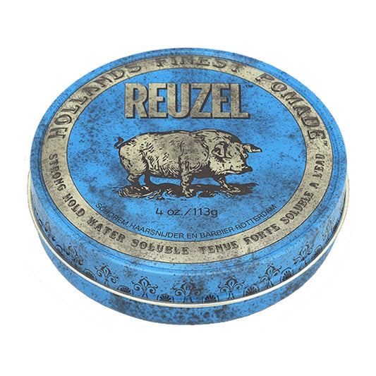 Reuzel Blue Pomade: Strong Hold Water Soluble, 113g
