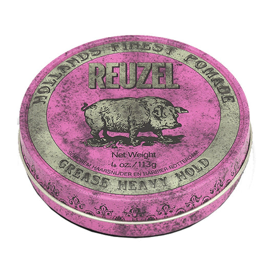 Reuzel Pink Pomade: Grease Heavy Hold, 113g
