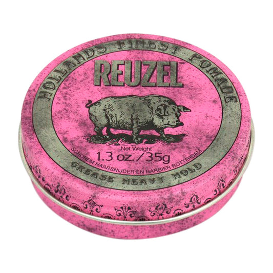 Reuzel Pink Pomade: Grease Heavy Hold, 35g