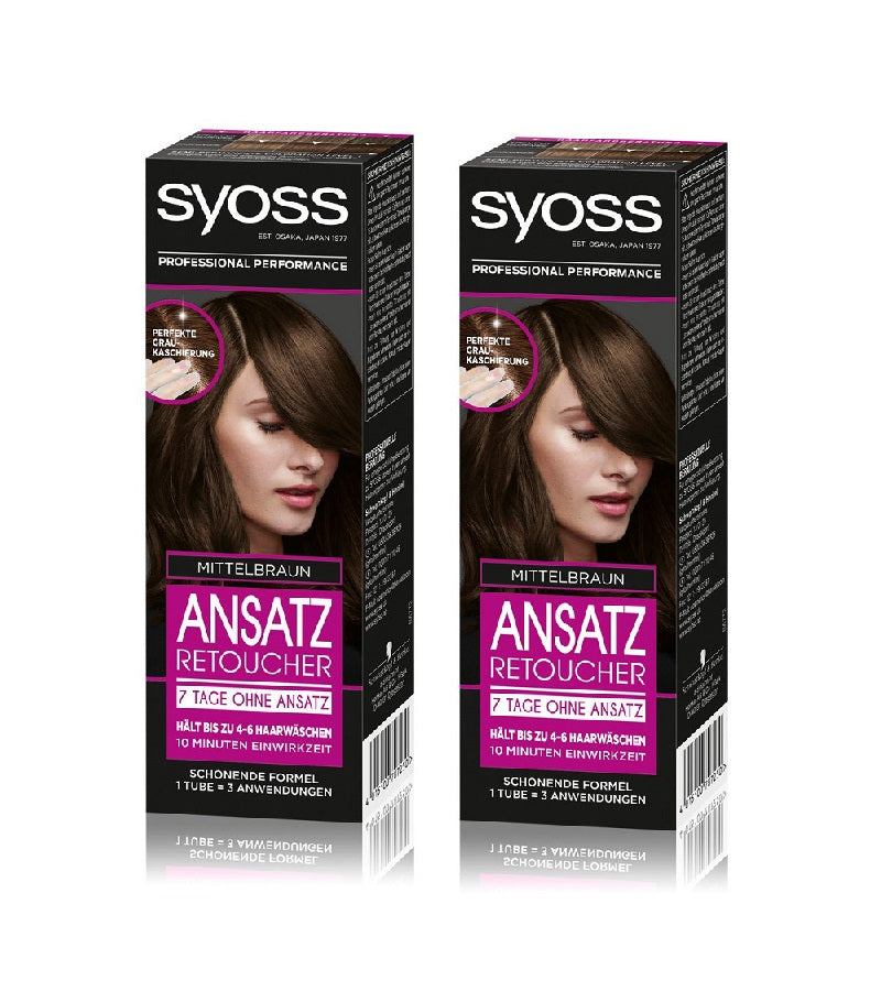 2xPack Syoss Ansatz 7 Days Roots Retoucher - 3 Varieties - 120 ml